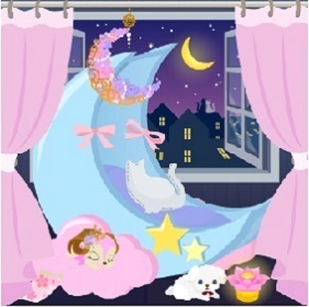 Livly 三日月 夜のネコさんのお部屋.jpg